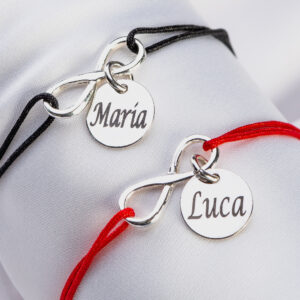 Set Bratari "Infinit Coin" handmade din Argint 925 - imagine 2