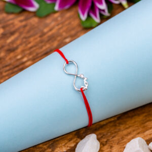 Bratara reglabila "Infinit Love" handmade din Argint 925 - imagine 3