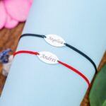 Set Bratari "Charm oval" Personalizate din Argint 925