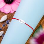Bratara reglabila "Charm oval" Personalizata din Argint 925