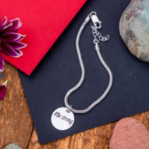 Bratara Snake cu Banut Personalizat Argint 925