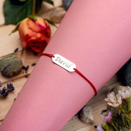 Bratara "Baby Tablita Ovala" Personalizata din Argint 925