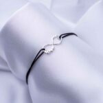 Bratara reglabila "Infinit Love" handmade din Argint 925