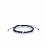 Brățară “BlueSun Mystic Slice” unică handmade Aur Premium 14k și pietre semiprețioase Piatra Soarelui albastru Armilla