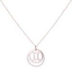 Lantisor din Argint 925 cu Charm Zodie Gemeni