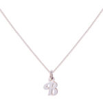 Lantisor din Argint 925 cu Charm litera B