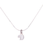 Lantisor din Argint 925 cu Charm litera D