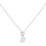 Lantisor din Argint 925 cu Charm litera N