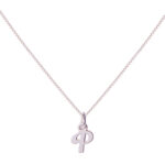 Lantisor din Argint 925 cu Charm litera P