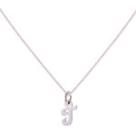 Lantisor din Argint 925 cu Charm litera T