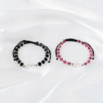 Set bratari personalizate pentru cupluri cu Inima Argint 925 si Inima Argint 925