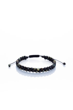 Brățară “Double Chrysocolla” împletita manual cu pietre semiprețioase din Crisocola de 4mm - Accesoriul perfect pentru eleganța și stilul tău personal