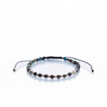 Brățară “Chrysocolla Sunshine” unică handmade Aur Premium 14k și pietre semiprețioase Crisocola fațetat Armilla