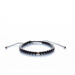 Brățară “Hematite round Mystic” unică handmade Aur Premium 14k si pietre semiprețioase Hematit argintiu Armilla