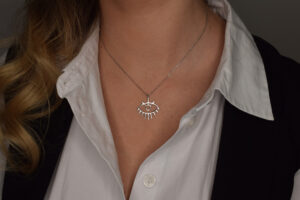 Lănțișor "Evil Eye" Charm Deochi - Protecție Mistică - imagine 2